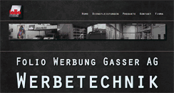 Desktop Screenshot of foliowerbung.ch